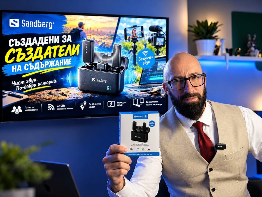 Безжичен микрофон за телефон