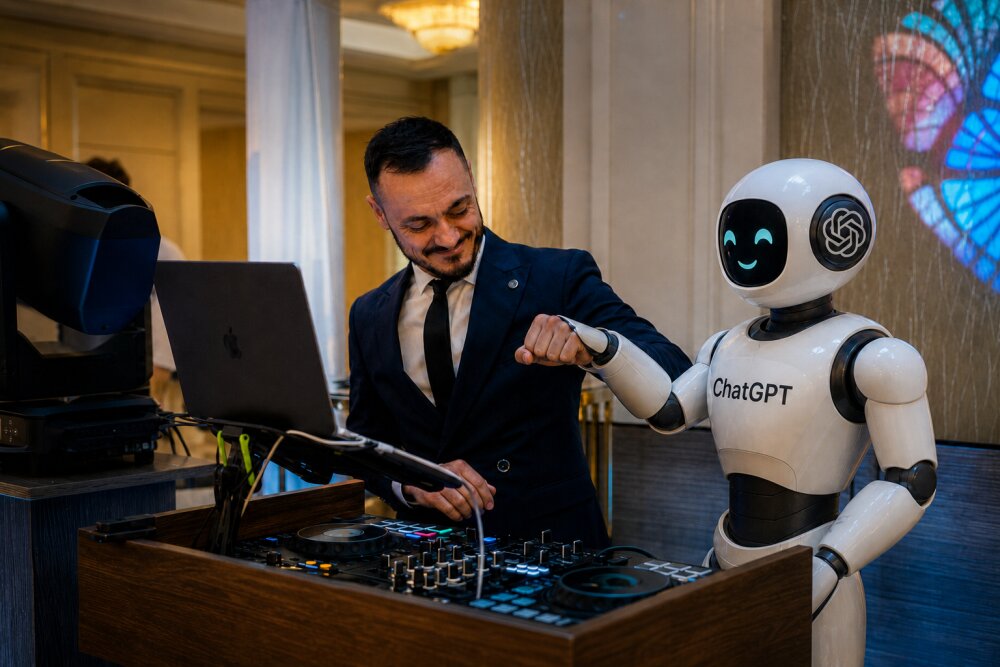 DJ Георги Костов на пулта – сватбен DJ и водещ от 2006 г.